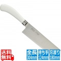 TKG PRO 抗菌カラー 菜切庖丁 18cm ホワイト 写真1