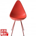 チェアー ダイニング デスク ドロップ型 座面高47 DCH-H001 レッド 宮武製作所 写真1