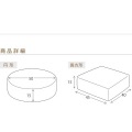 座布団  長方形 幅45 CN-60RBR ブラウン 宮武製作所 | リビング 洋室 クッション 写真15