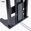 60型?86型対応 壁寄せ電動昇降ディスプレイスタンド(高位置仕様) 写真15