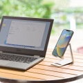 タブレット・スマートフォン用薄型アルミスタンド(角度・高さ調整タイプ) 写真15