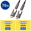 4K60Hz対応光ファイバHDMIケーブル(70m) 写真15