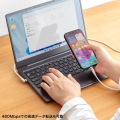 USB2.0 Type-C両側コネクタ540度回転ケーブル(100W・1.8m) 写真15