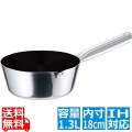 EBM モリブデンジ II プラス 雪平鍋 18cm ノンスティック加工 ※IH対応(100V/200V) 写真1