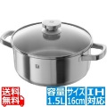 ジョイ シチューポット 16cm 64042-160 ※ IH対応 IH (100V/200V)とガス火対応 写真1