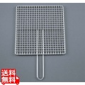 EBM シングルハンドル 焼アミ クロームメッキ 33cm 写真1