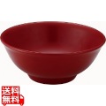 メタル丼 厚口タイプ 塗装仕様 赤 写真1