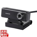 PCカメラ/200万画素/マイク内蔵/高精細ガラスレンズ/ブラック 写真1