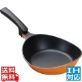 YOMEちゃんの楽チンPAN 23cm オレンジ ※ IH対応 IH (100V/200V)とガス火対応 写真1