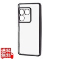 Xperia 1 VIII/ソフトC 精密設計 フレームメッキ/BK 写真1