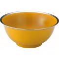 メタル丼Jr 渕磨きタイプ 塗装仕様 黄