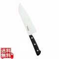 モリブデン鋼 三徳庖丁(ツバナシ) No.681 18cm 写真1