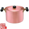 銅IHアンティック 深型鍋 IH-103 22cm
