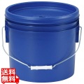 トスロン 丸型 密閉容器 12L ブルー