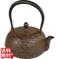 池永鉄工 鉄瓶 瑞光 約1.0L 茶 写真1