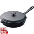 岩鋳 蓋付フライパン 24cm 24112 IH対応 南部鉄器 写真1