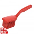 脱毛防止 ショートハンドルブラシ ハード124333 レッド 写真1