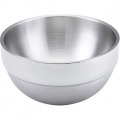 ステンレス 2重サラダボール 丸 46665 0.7L 写真1