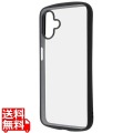 Galaxy A25 5G LS Puffull 耐衝撃 バンパー ハイブリッドケース/BK 写真1