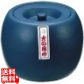 陶器 火消し壺丸 大 写真1