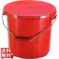 PP バケツ 13L PO-13A 本体 レッド 写真1