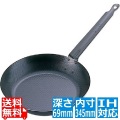 SAスーパーエンボス加工超鉄鍋フライパン 34cm ※ IH対応 IH (100V/200V)とガス火対応 写真1