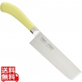 TKG PRO 抗菌カラー 菜切庖丁 18cm イエロー 写真1