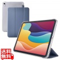 iPad(A16) フラップケース 薄型軽量 背面クリア 2アングル