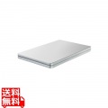 アイ・オー・データ機器 2TB ポータブルハードディスク 2TB USB3.2 Gen1(USB3.0)対応 Silver×Green 「カクうす」 HDPX-UTSC2S 写真1