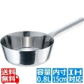 EBM モリブデンジ II テーパーパン 15cm ※IH対応(100V/200V) 写真1