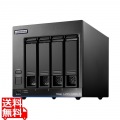 10GbE&マルチギガビット Linux 法人向け 4ドライブNAS 4TB (5年保証・データ復旧) 写真1