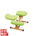 プロポーションチェア キッズ CH-889C ライム 宮武製作所 | グリーン キッズ チェア 椅子 イス 矯正 背中 姿勢 補助 子供部屋 子供用 いす 高さ調節 キャスター 写真1