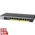 GS108PP ギガ8ポート PoE+(123W)対応 アンマネージスイッチ 写真1