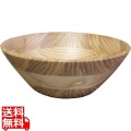 ホワイトアッシュ サラダボール 縁角タイプ 130023 直径300 写真1