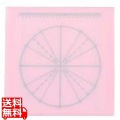 調理用目盛り入りまな板 正方形 L ピンク 350×350
