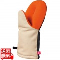 グッとつかめる耐熱ミトン ベージュ・ネイビー LS1562 写真1