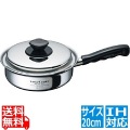 6112 ヘキサプライ フライパン20cm ※ IH対応 IH (100V/200V)とガス火対応 写真1