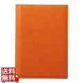 えいむレザータッチメニューブック(A5) CLB-803 オレンジ 写真1