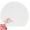 遠赤抗菌和紙 尺3半月まっと(100枚) 椿 WH-2