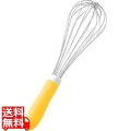TKG 抗菌カラーハンドル泡立40cm イエロー 写真1