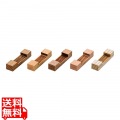 リンネ 木製箸置き 5pcs 4443R 写真1