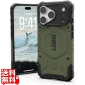 URBAN ARMOR GEAR 【 耐衝撃 ケース 】 iPhone 18 Pro/iPhone 17 Pro PATHFINDER カメラボタン開口 オリーブ UAG-IPH26MA-OL