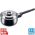 18-10 8080 ソースパン 8080S/16 16cm ※ IH対応 IH (100V/200V)とガス火対応 写真1