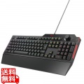 ゲーミングキーボード 有線 メンブレン フル リストレスト付 ボリュームダイヤル ブラック 写真1