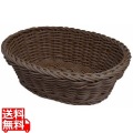 ザリーン社 PP製 オーバルバスケットM ブラウン 560061 写真1