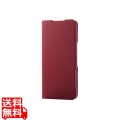 AQUOS wish4 ソフトレザーケース 薄型 磁石付 フラワーズ
