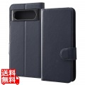 Google Pixel 8 耐衝撃 手帳 マグネット/ダークネイビー 写真1