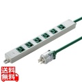 医用接地プラグ付き電源タップ
