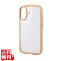 iPhone 16 TOUGH SLIM LITE ハイブリッドケース フレームカラー シルキークリア