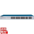 ApresiaLightGS128GT-PoE2 【5年間先出しセンドバック付】PoE+対応レイヤー2 WebスマートスイッチングHUB (24port) 写真1